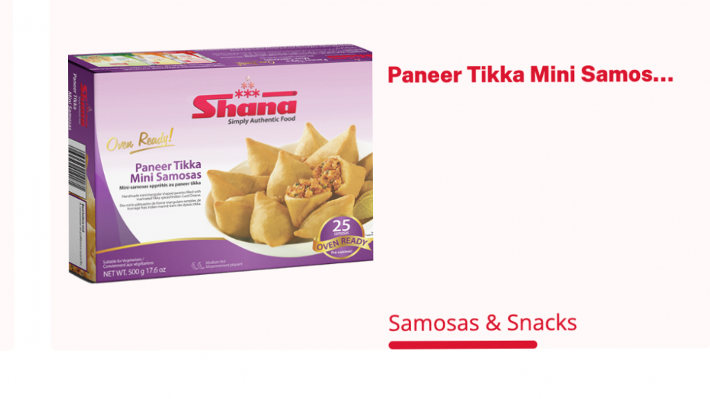 Paneer Tikka Samosa | Shana
