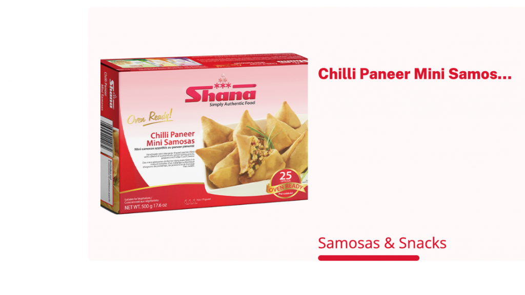 Chilli paneer samosa | Shana