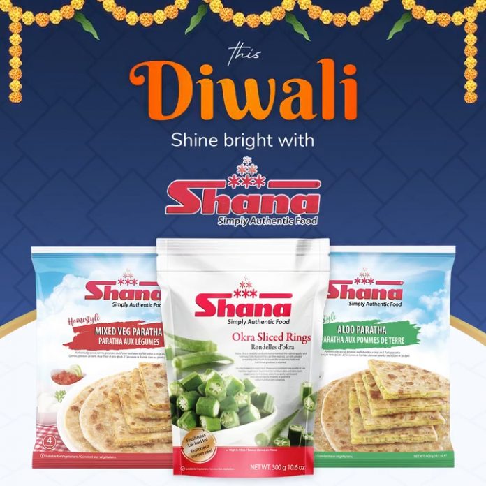 diwali recipes by Shana Foods in Canada